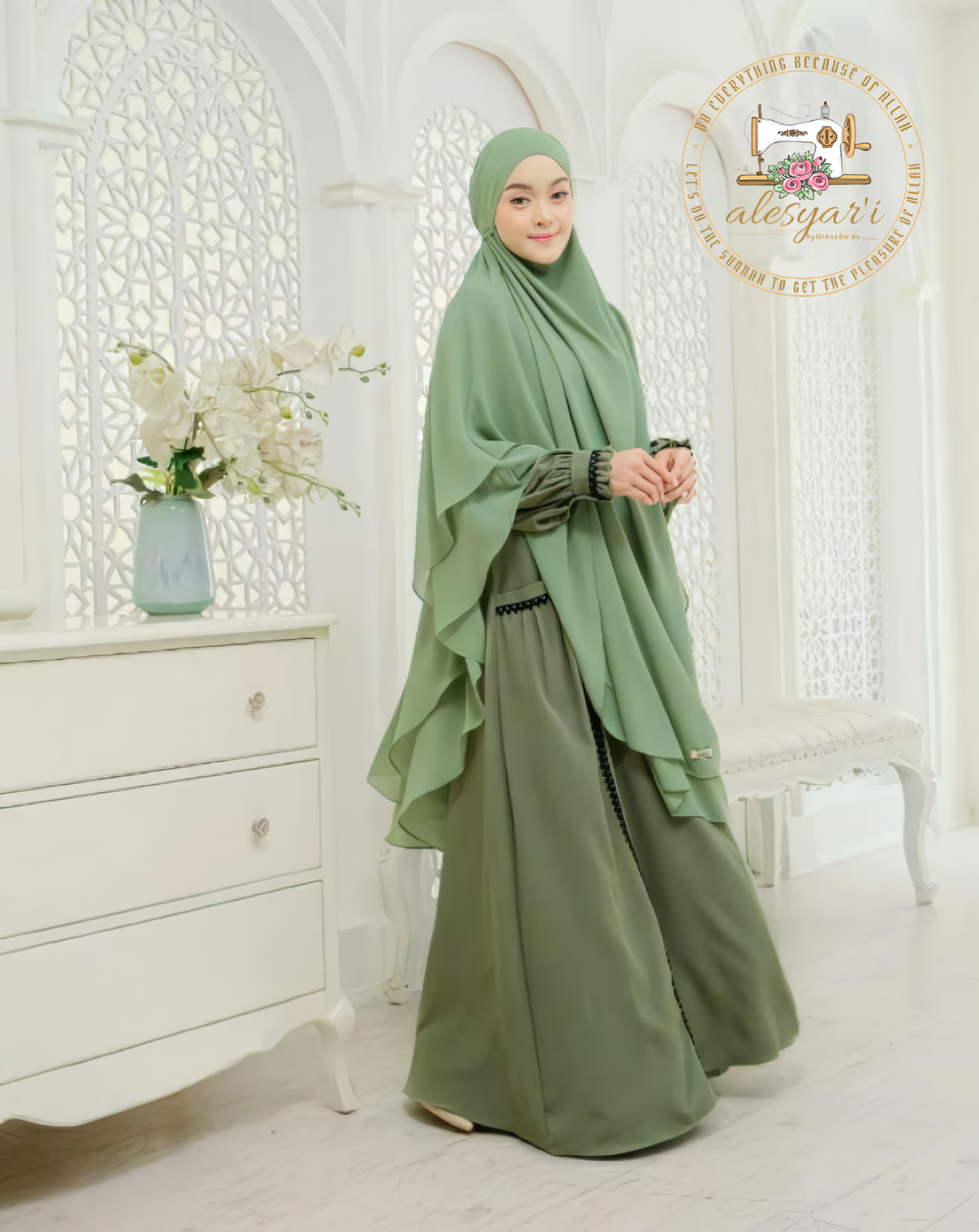 Alesyari Shop I New Coming 2024 Ramadan Abaya Muslim Hijab Dress Turkey Kaftan Caftan Muslim For Women Service Clothing Robe