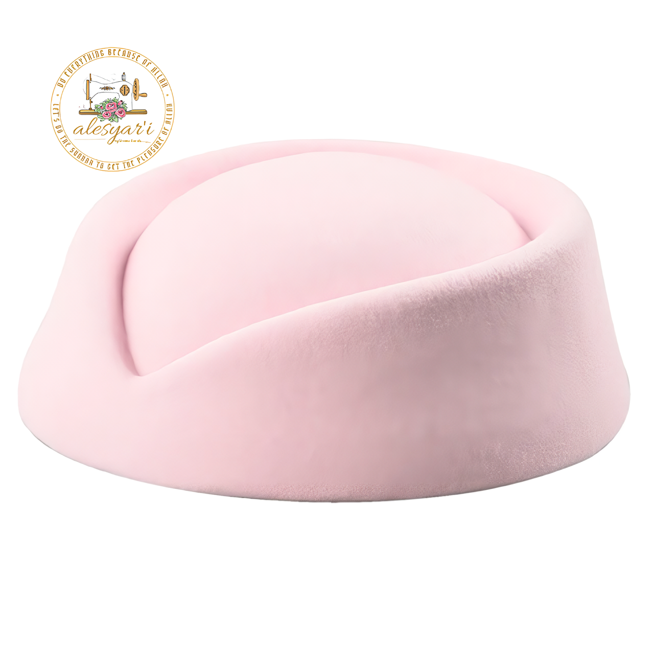 Alesyari Shop I Chic Solid-Colored Beret Caps Elevate Your Style with Air Hostess Cosplay in Sweet Business Uniform Live Shows