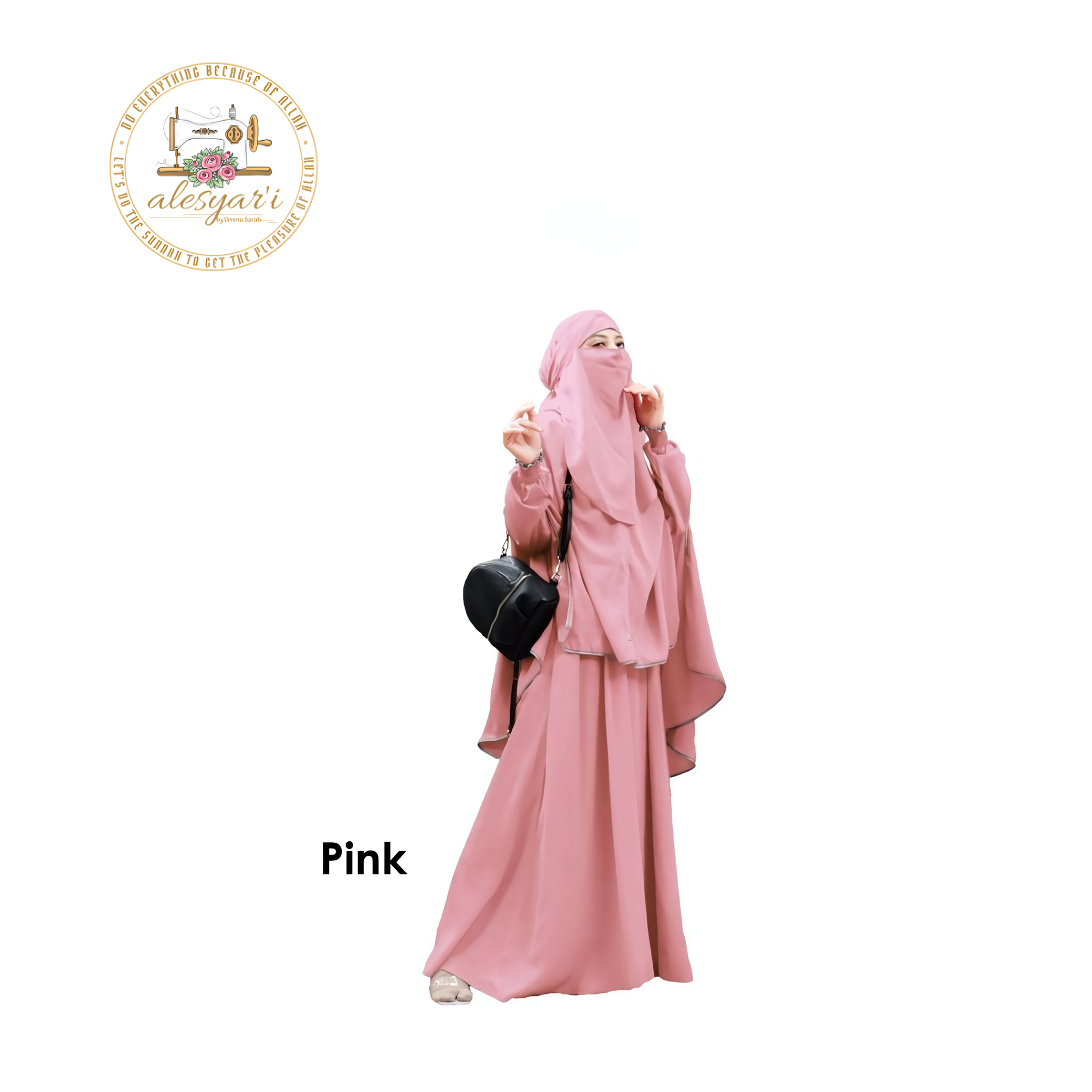 Alesyari Shop I Experience Everyday Elegance A Luxurious and Comfortable Syari Abaya Set