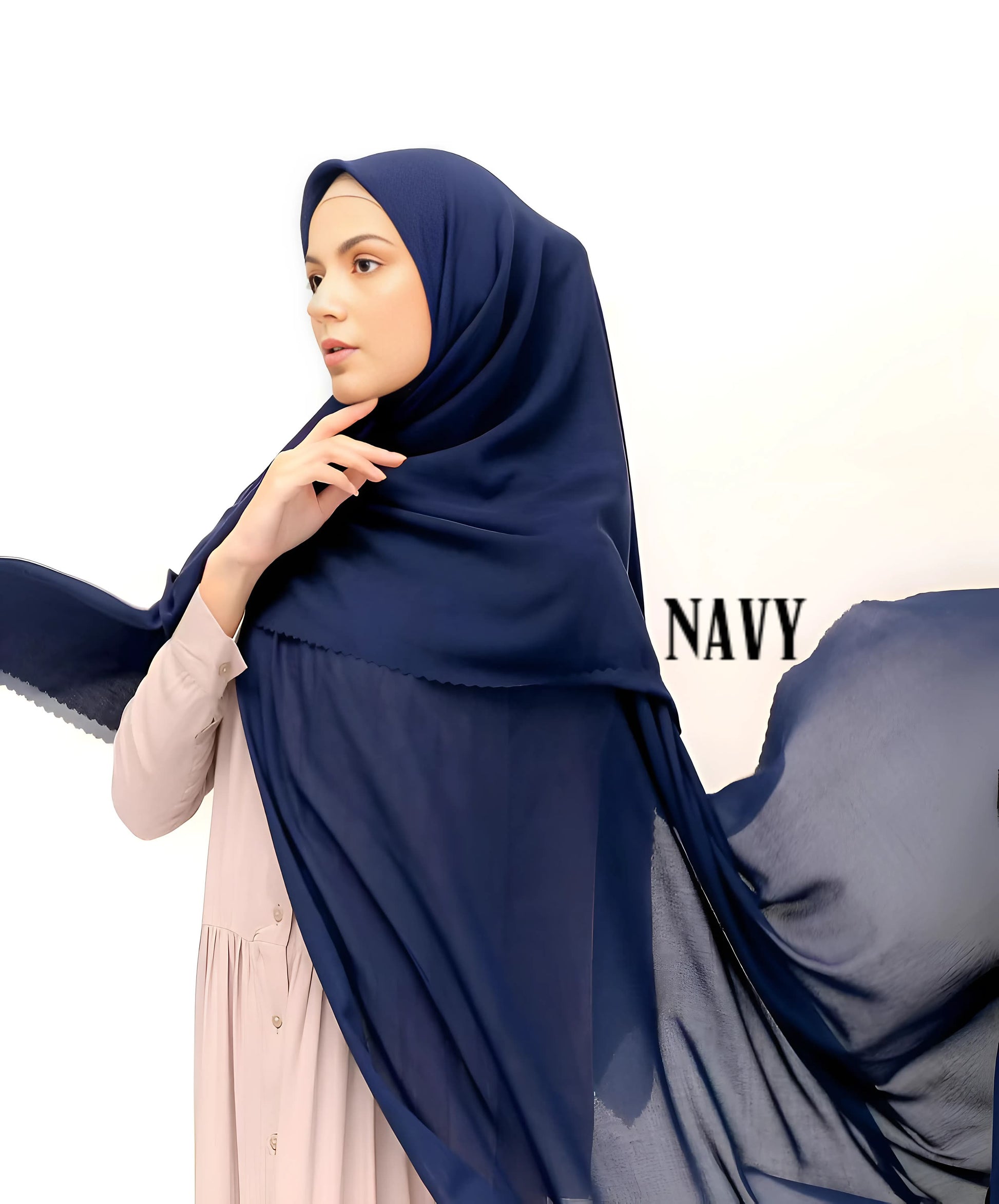 Premium Square Hijab Scarf Soft Voal Fabric Elegant Laser Cut Muslim Headwear for Women Perfect for Eid Ramadan 