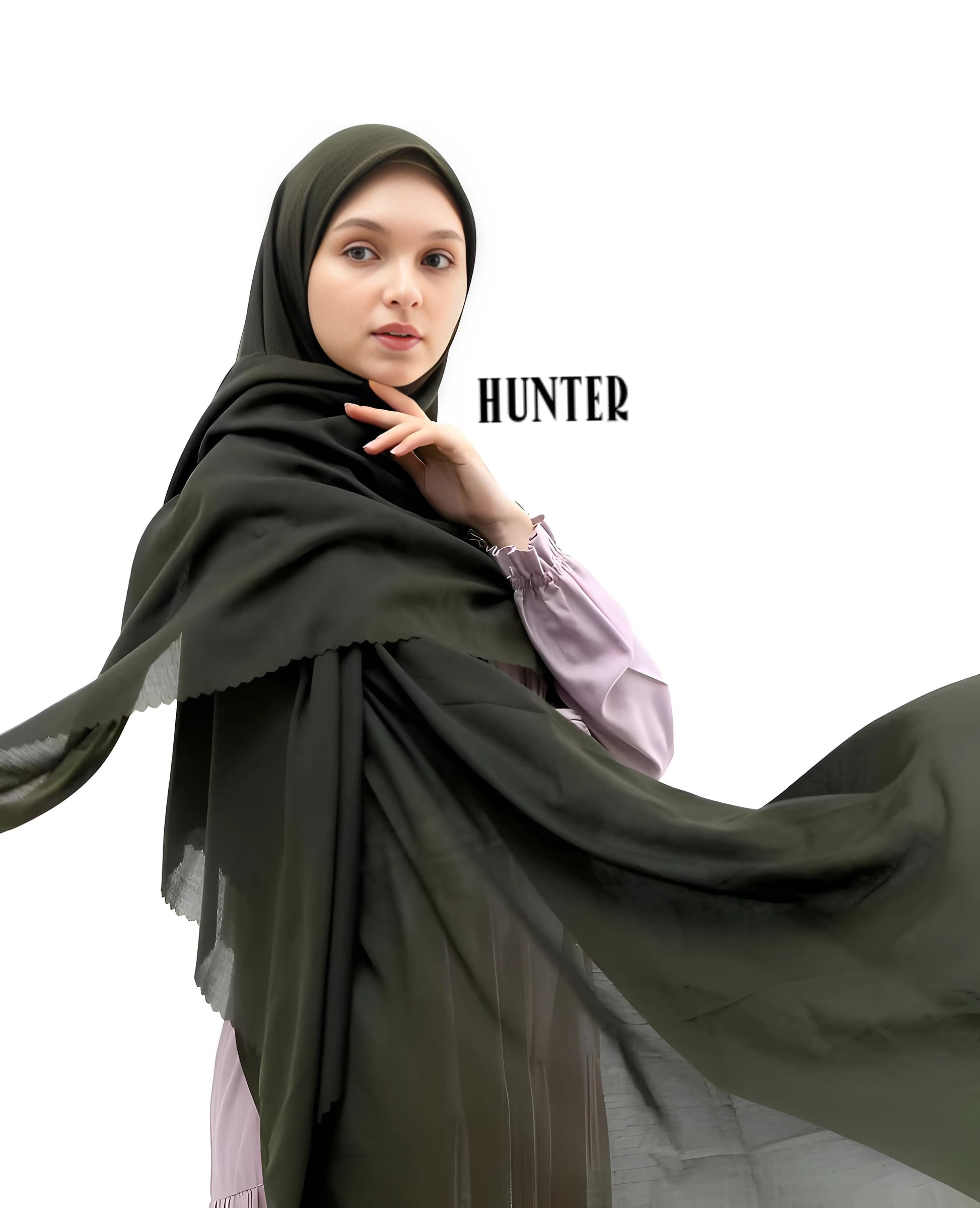 Premium Square Hijab Scarf Soft Voal Fabric Elegant Laser Cut Muslim Headwear for Women Perfect for Eid Ramadan 