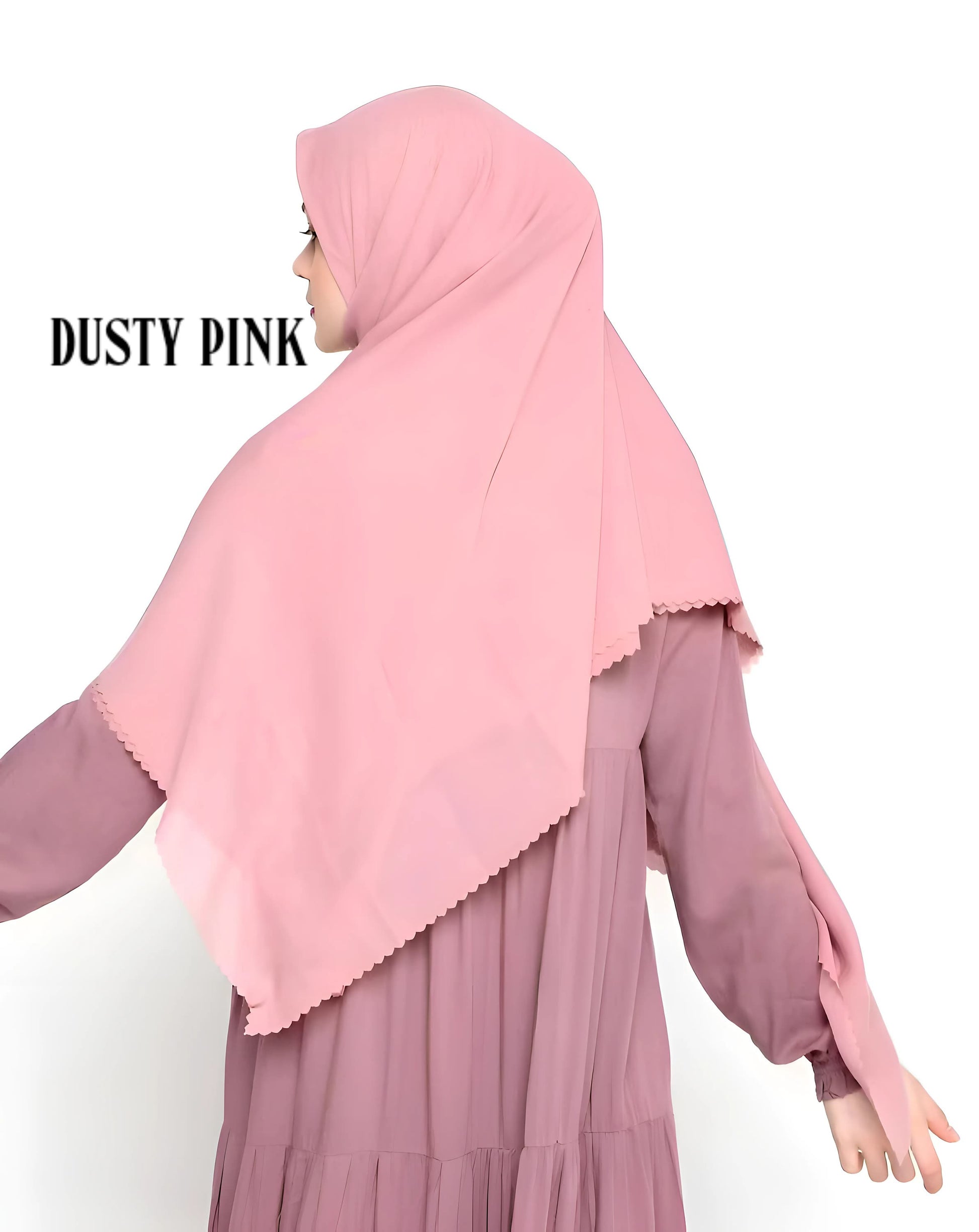 Premium Square Hijab Scarf Soft Voal Fabric Elegant Laser Cut Muslim Headwear for Women Perfect for Eid Ramadan 