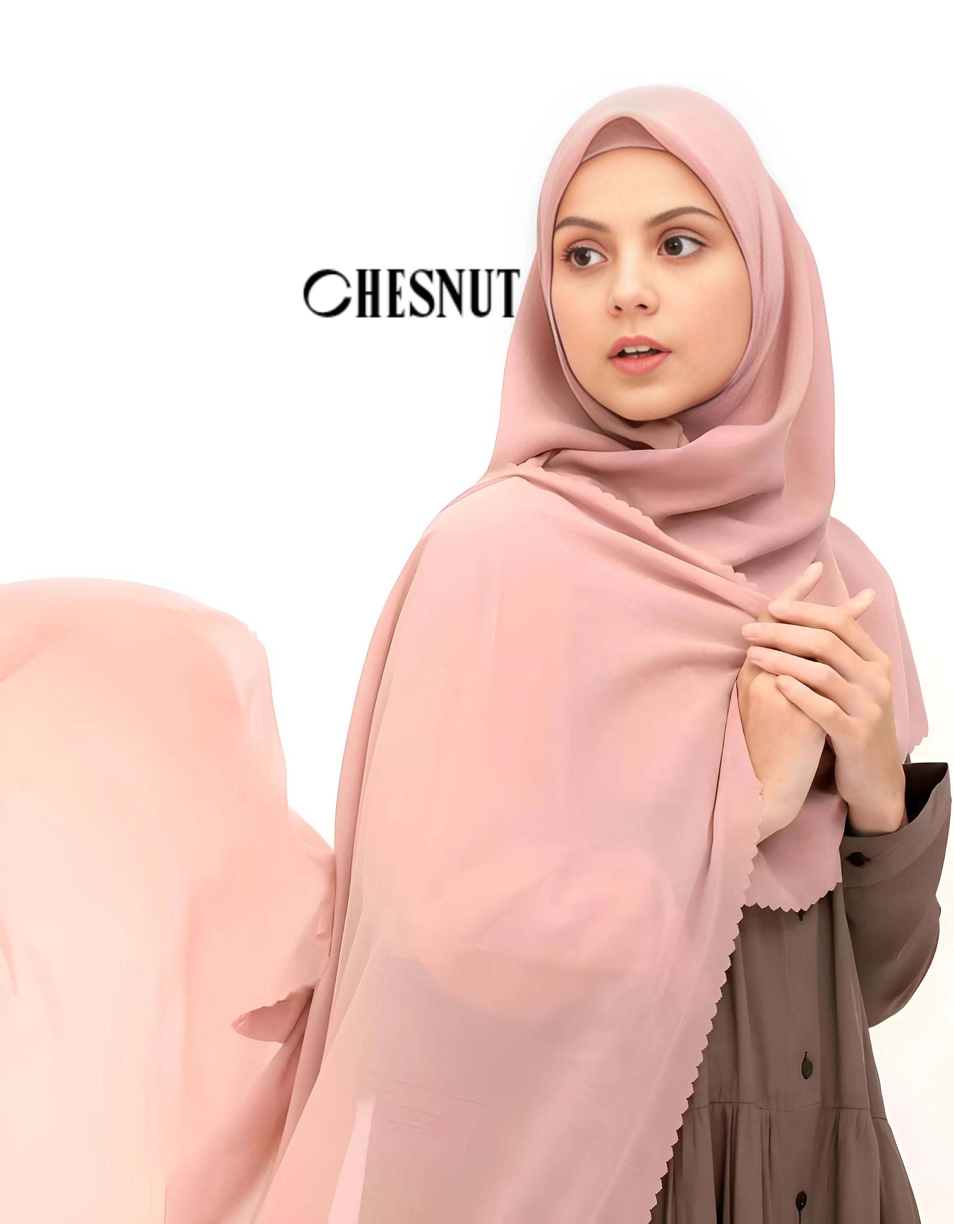Premium Square Hijab Scarf Soft Voal Fabric Elegant Laser Cut Muslim Headwear for Women Perfect for Eid Ramadan 