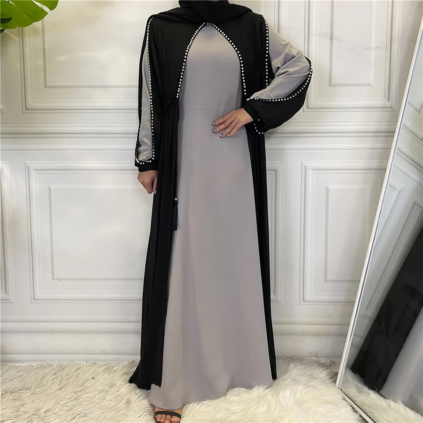 Alesyari Shop I Moroccan Muslim Spring Dress: India, Dubai & Turkish Evening Abaya Kaftan