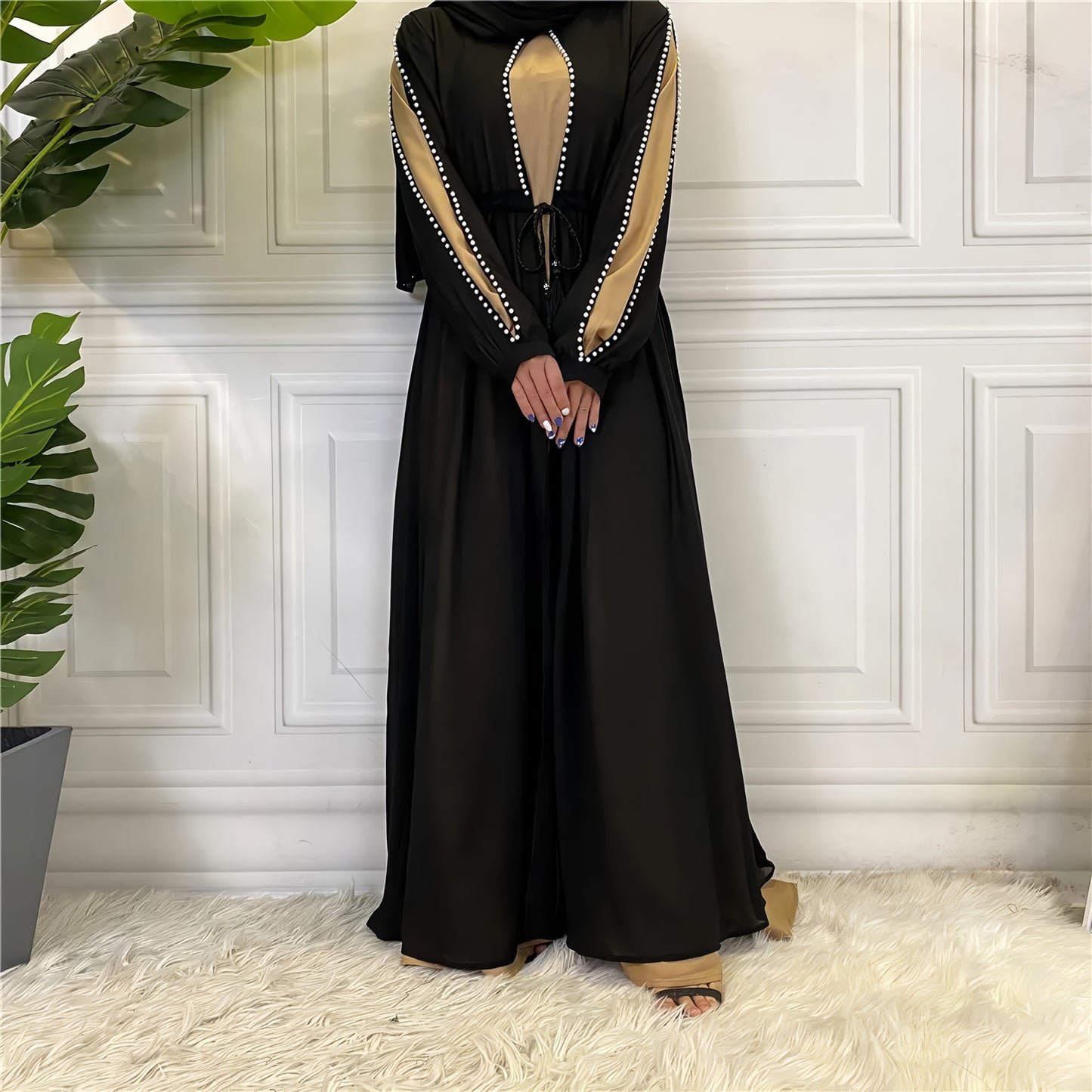 Alesyari Shop I Moroccan Muslim Spring Dress: India, Dubai & Turkish Evening Abaya Kaftan