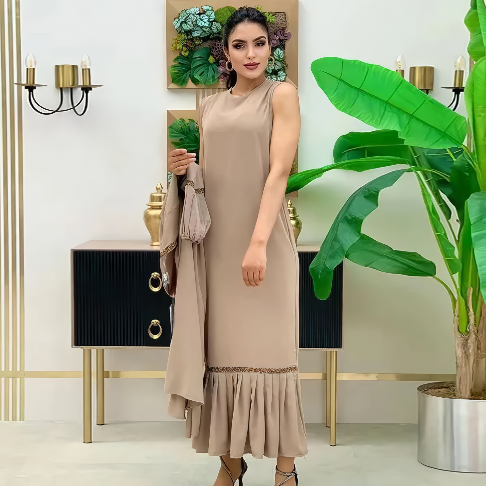 Alesyari Shop I Modest Islamic Dresses for Women: Elegant Eid Abaya from Dubai