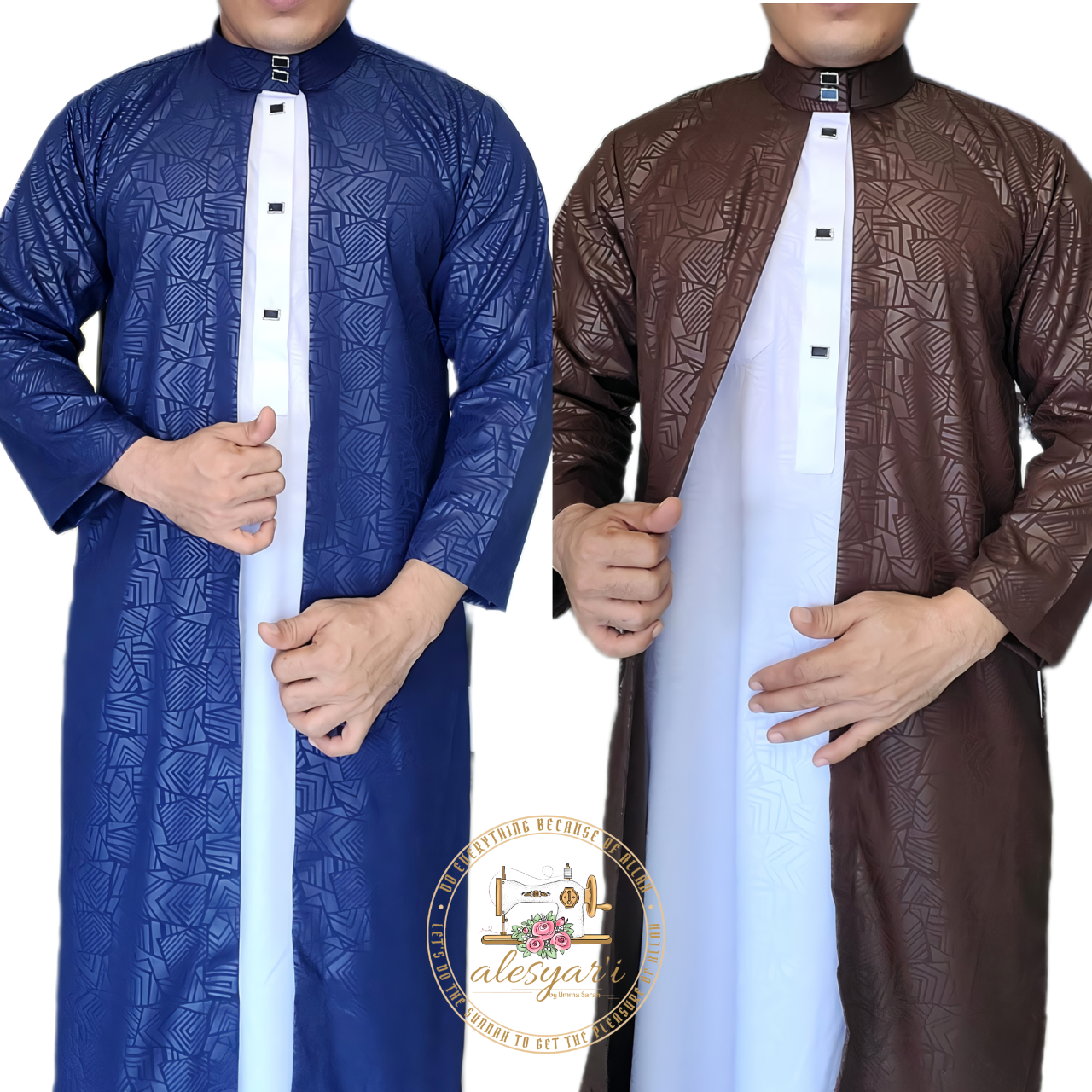 Men's Regular Jubba: Versatile 2-in-1 Outer Jubba Thobe