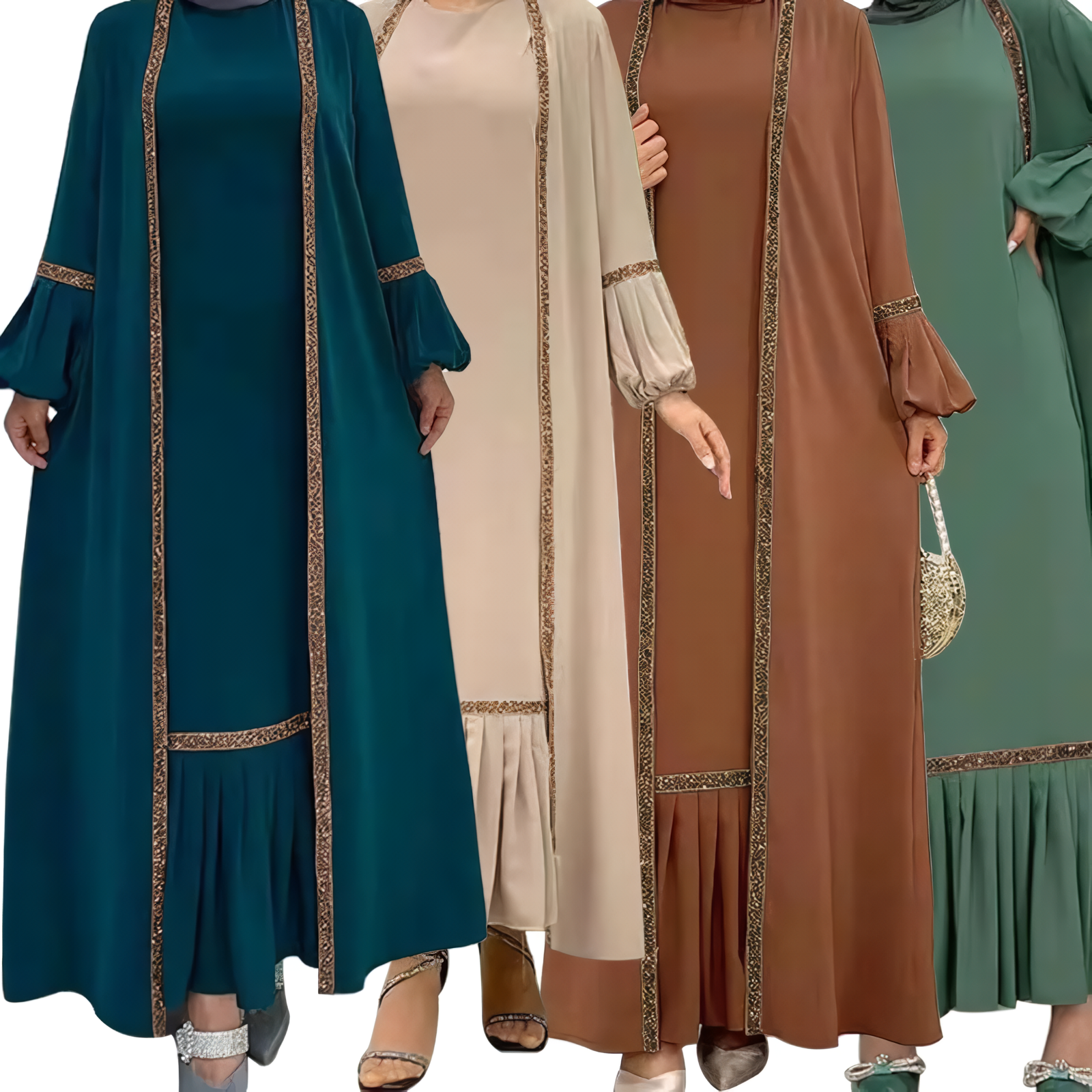 Alesyari Shop I Modest Islamic Dresses for Women: Elegant Eid Abaya from Dubai