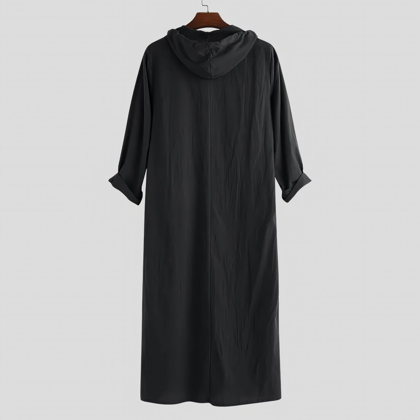 Alesyari Shop I Islamic Jubba Thobe Long Sleeve Robe Shirts Hoodies Saudi Arab Kaftan Long Jubba Thobe Hombre Muslim Men Abaya Clothing