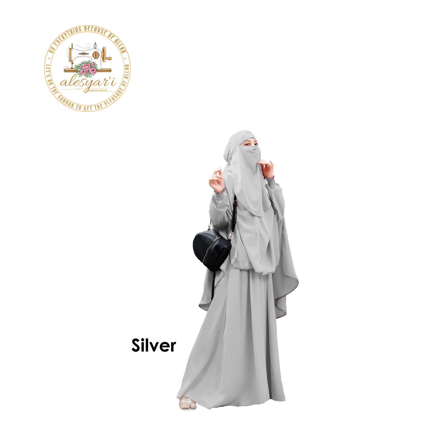 Alesyari Shop I Experience Everyday Elegance A Luxurious and Comfortable Syari Abaya Set