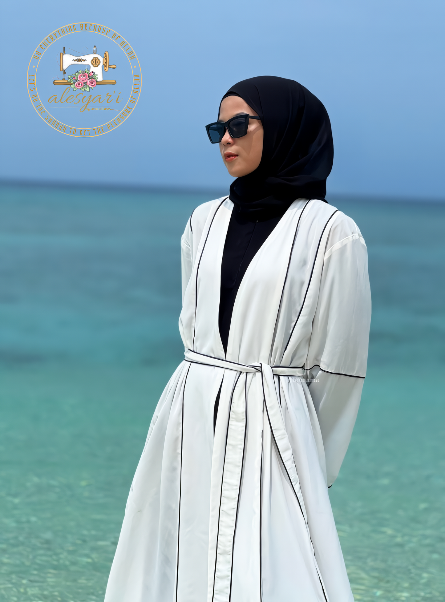 Aleyari Shop I Glamour Meets Comfort The Must-Have Abaya Set Inner for Every Woman