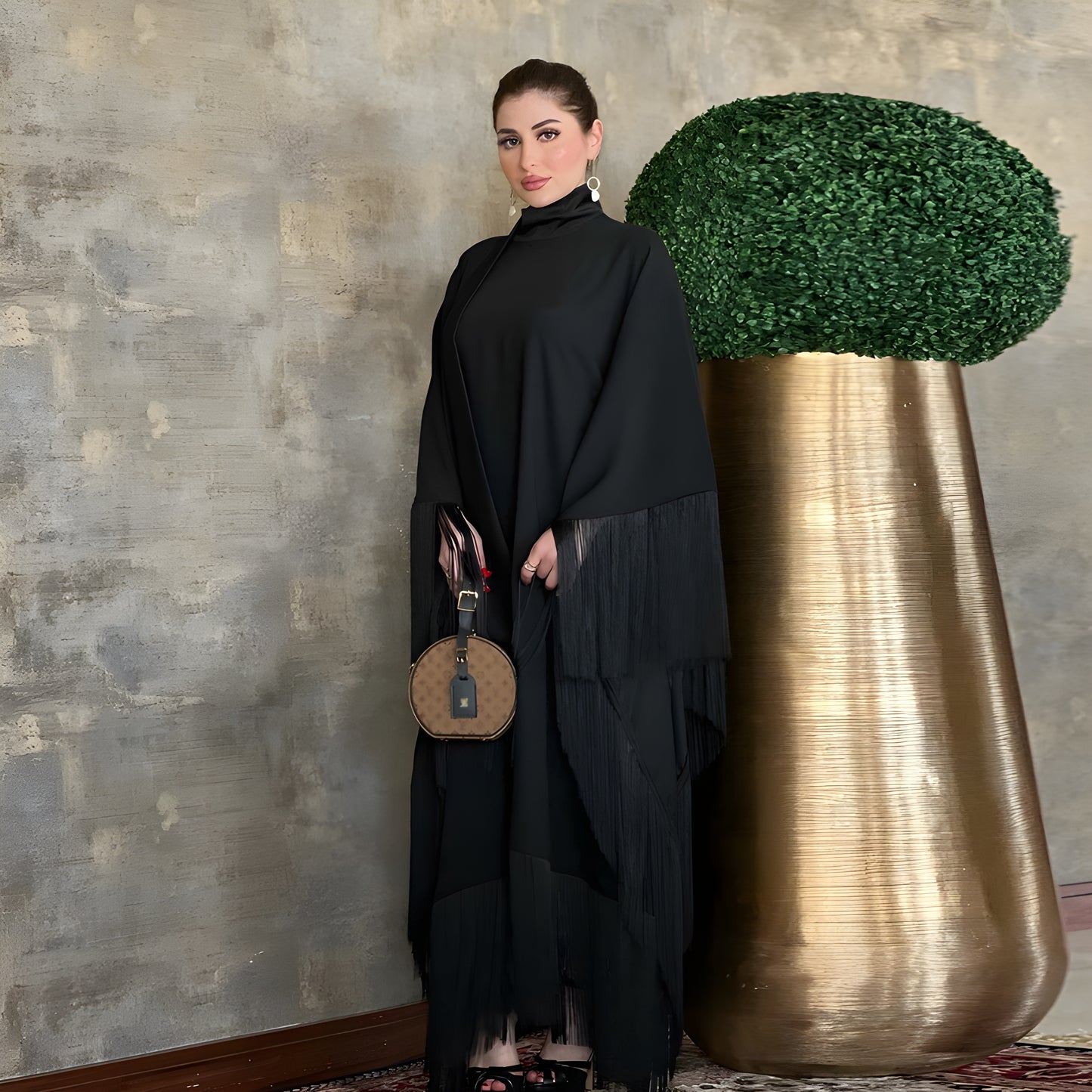 Alesyari Shop I Elegant Caftan for Muslim Women, Perfect for Eid, Ramadan, and Long Evenings - Unveiling the Latest in Dubai Abaya Fashion for 2023