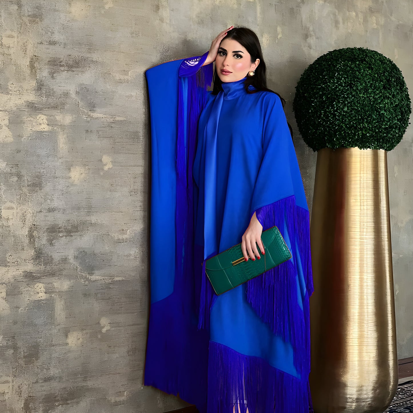 Alesyari Shop I Elegant Caftan for Muslim Women, Perfect for Eid, Ramadan, and Long Evenings - Unveiling the Latest in Dubai Abaya Fashion for 2023