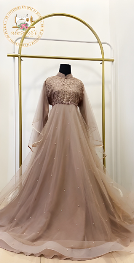 Muslim Wedding Dress: Celebrating Bridal Elegance with Custom Simplicity