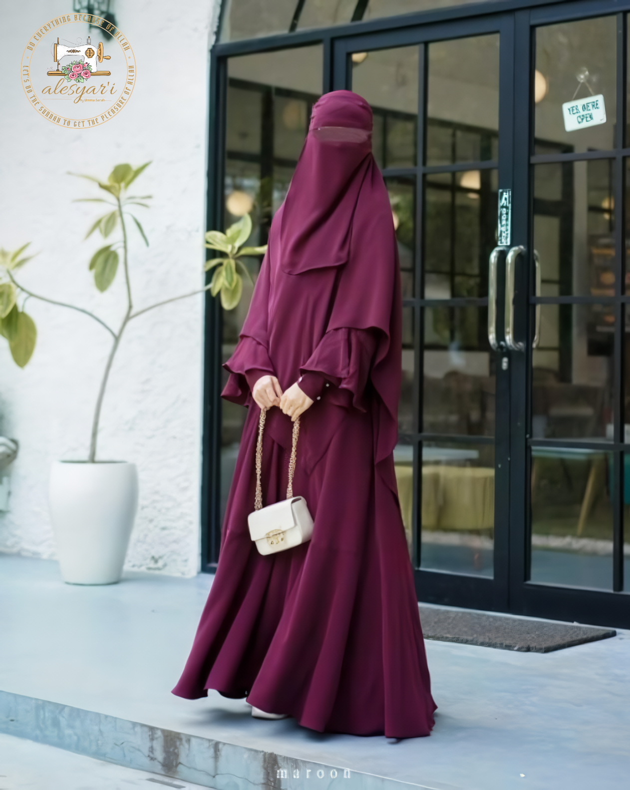 Alesyari Shop I 2024 Ramadan Eid Women Muslim Dubai Abaya Turkey For Party Hijab Dress Fashion Abaya Robe Islamic Clothing