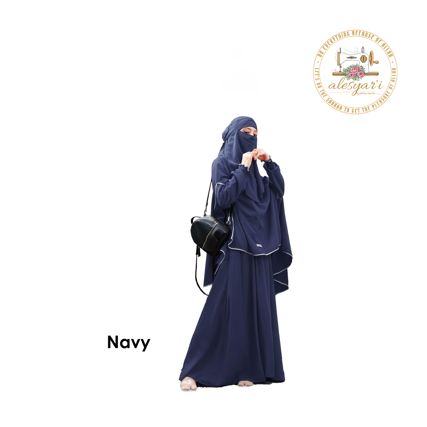 Alesyari Shop I Experience Everyday Elegance A Luxurious and Comfortable Syari Abaya Set