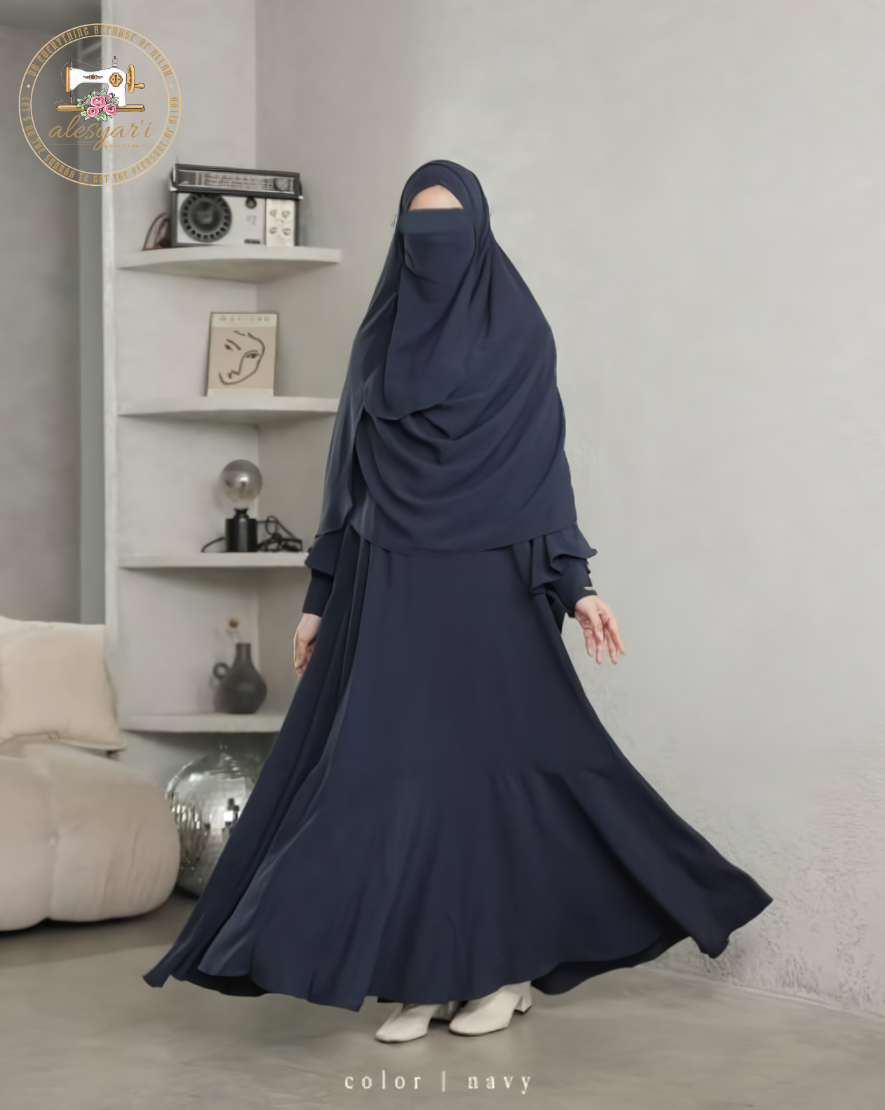 Alesyari Shop I 2024 Ramadan Eid Women Muslim Dubai Abaya Turkey For Party Hijab Dress Fashion Abaya Robe Islamic Clothing