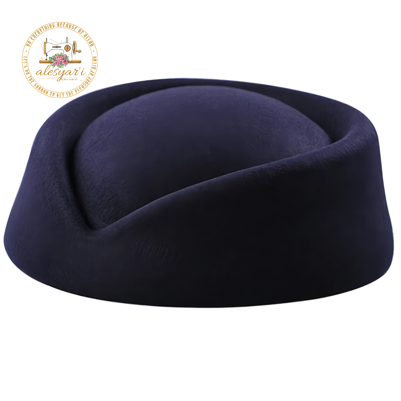 Alesyari Shop I Chic Solid-Colored Beret Caps Elevate Your Style with Air Hostess Cosplay in Sweet Business Uniform Live Shows