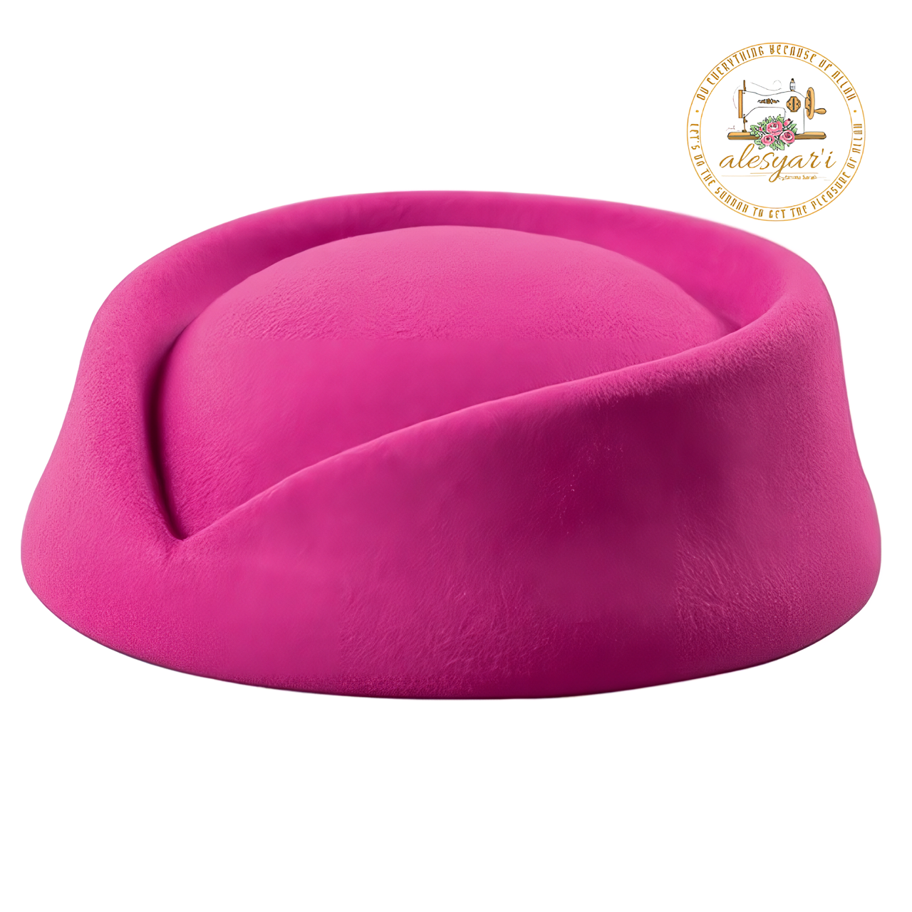 Alesyari Shop I Chic Solid-Colored Beret Caps Elevate Your Style with Air Hostess Cosplay in Sweet Business Uniform Live Shows