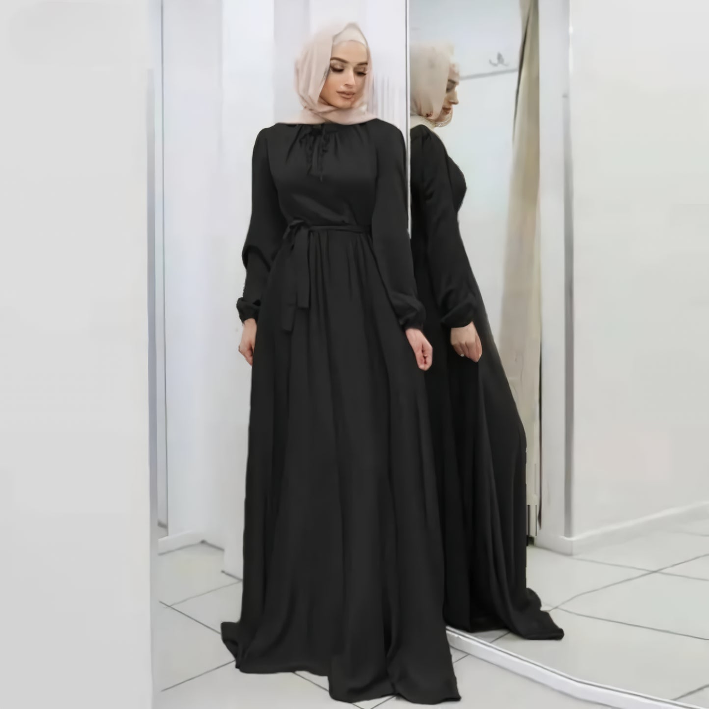 Alesyari Shop I Muslim Abaya Dress: Dubai, Turkey, Arab, Slavic, Moroccan Kaftan - Islamic Attire