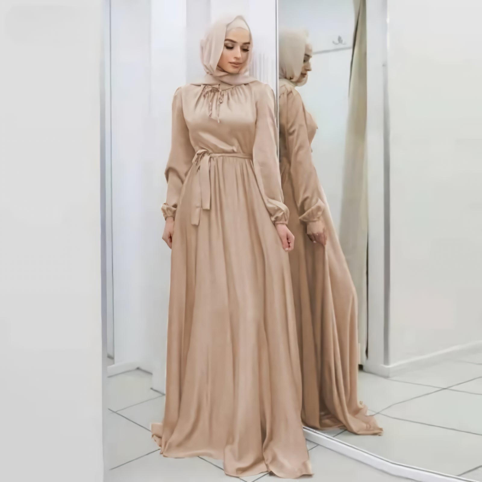 Alesyari Shop I Muslim Abaya Dress: Dubai, Turkey, Arab, Slavic, Moroccan Kaftan - Islamic Attire