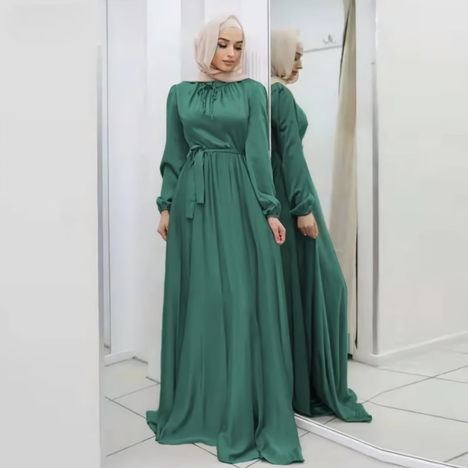 Alesyari Shop I Muslim Abaya Dress: Dubai, Turkey, Arab, Slavic, Moroccan Kaftan - Islamic Attire