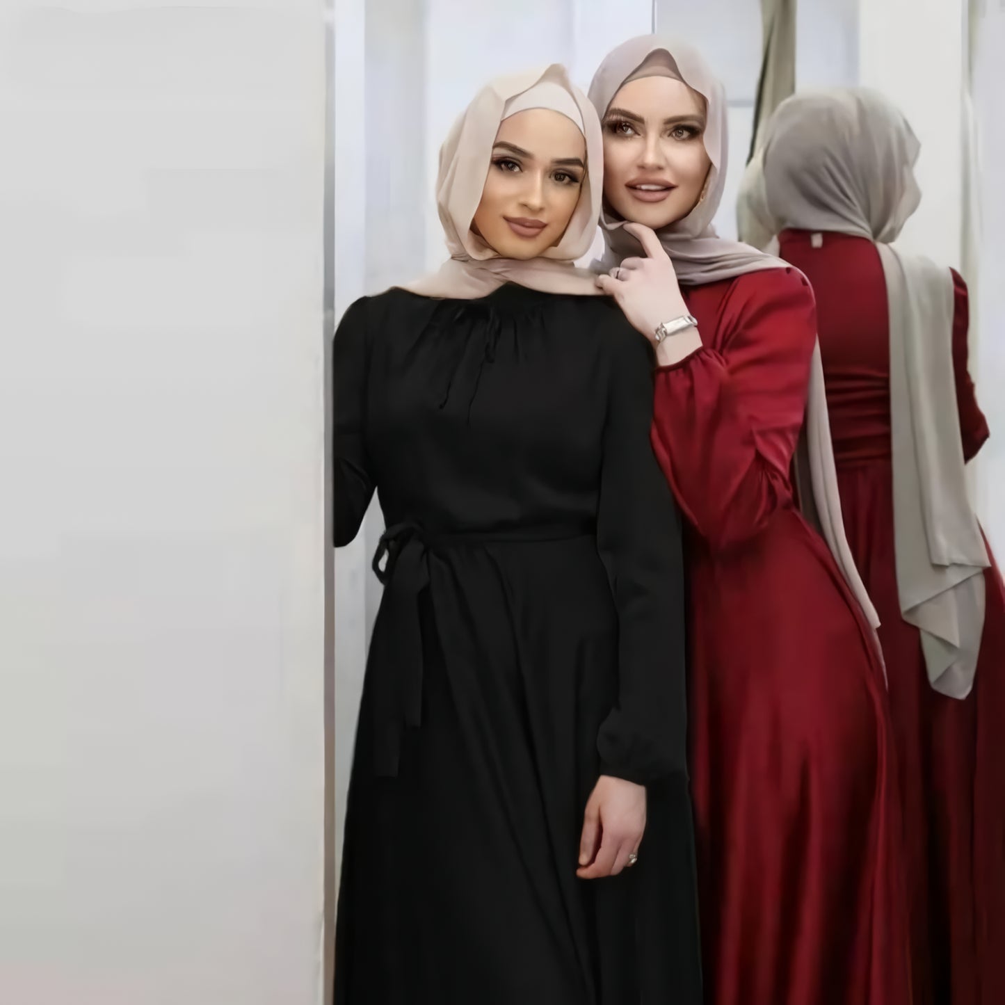 Alesyari Shop I Muslim Abaya Dress: Dubai, Turkey, Arab, Slavic, Moroccan Kaftan - Islamic Attire