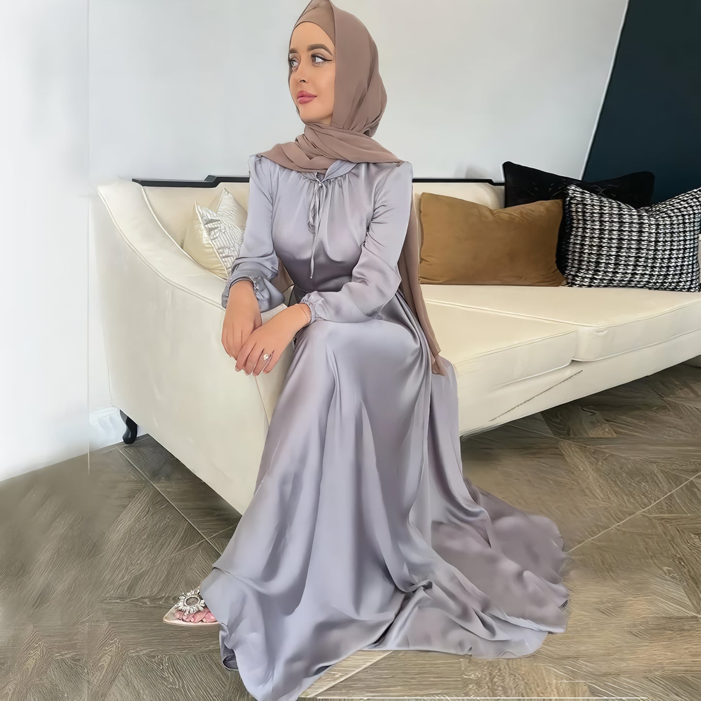 Alesyari Shop I Muslim Abaya Dress: Dubai, Turkey, Arab, Slavic, Moroccan Kaftan - Islamic Attire