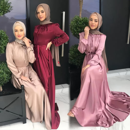 Alesyari Shop I Muslim Abaya Dress: Dubai, Turkey, Arab, Slavic, Moroccan Kaftan - Islamic Attire