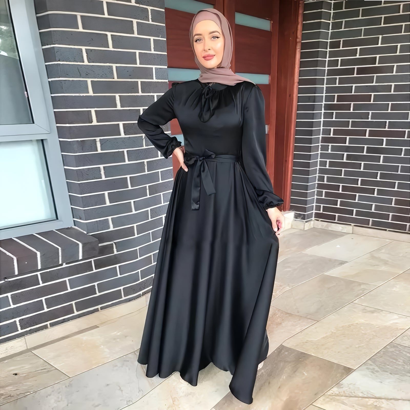 Alesyari Shop I Muslim Abaya Dress: Dubai, Turkey, Arab, Slavic, Moroccan Kaftan - Islamic Attire