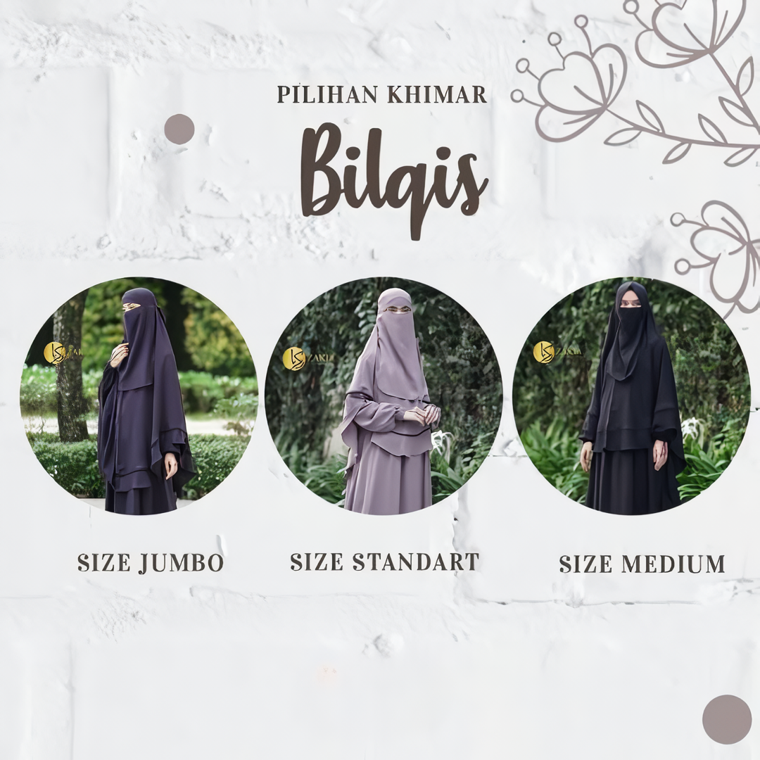 Alesyari Shop I Jet Black - Bilqis Anti-UVA Abaya Set with Niqab, Premium Quality, Custom Sizes Available