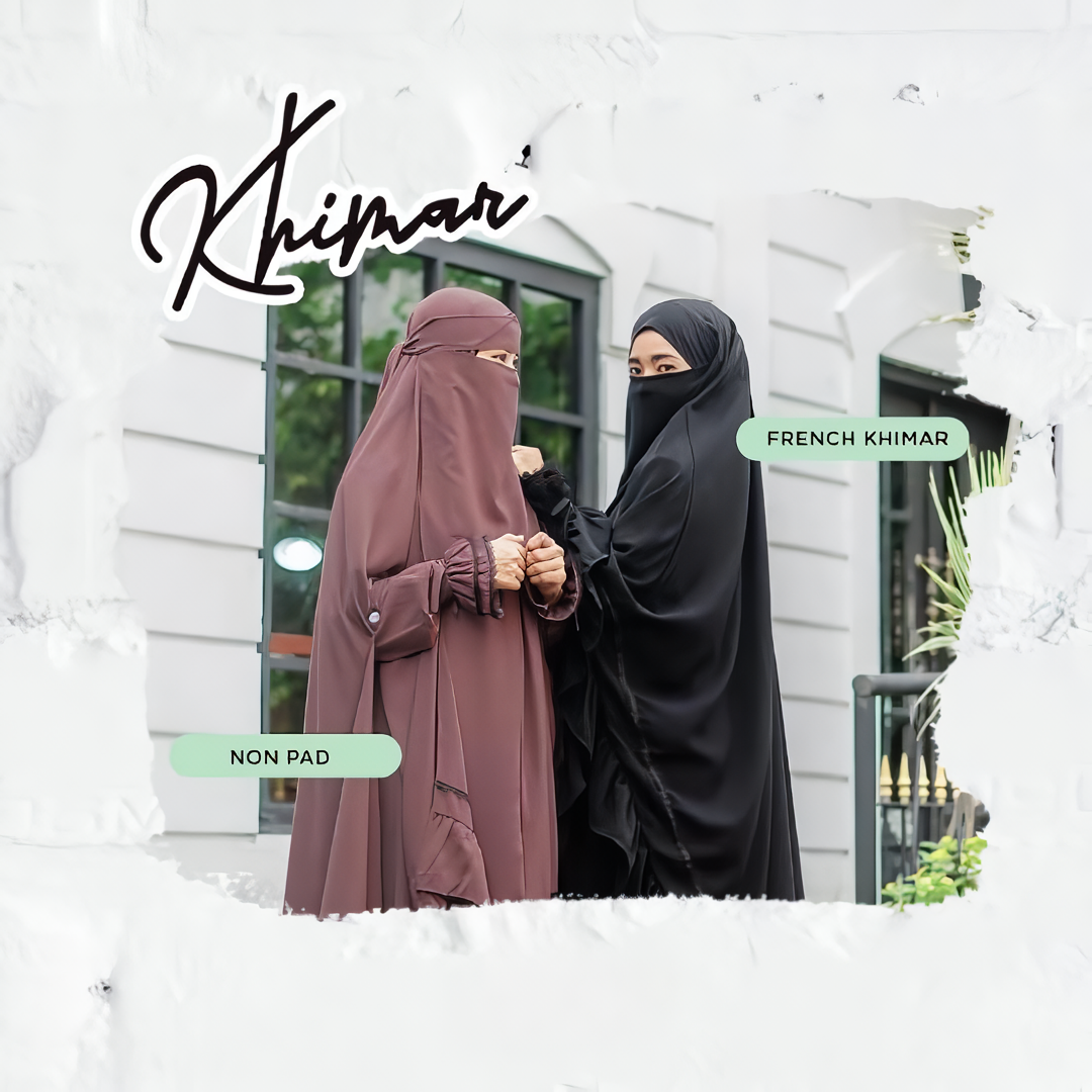 Alesyari Shop I Maroon - Velvet Abayas, Elegant Eid Collection Modesty-Transforming Khimars, and Handsplit Niqab Veils Eid al Fitr Series