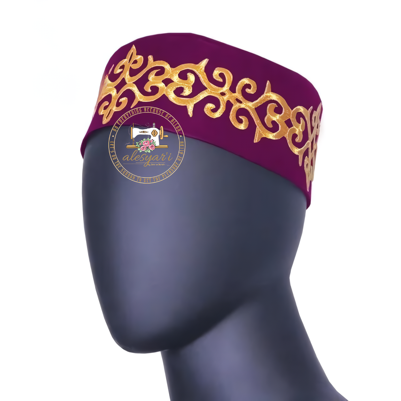 Alesyari Shop I Islamic Elegance: Ramadan Men's Kippah - Arab Caps for Muslim Prayer