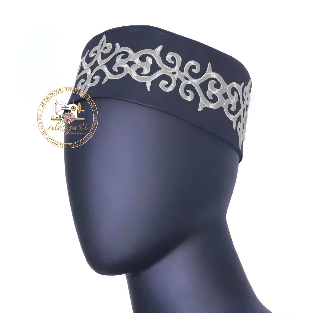 Alesyari Shop I Islamic Elegance: Ramadan Men's Kippah - Arab Caps for Muslim Prayer